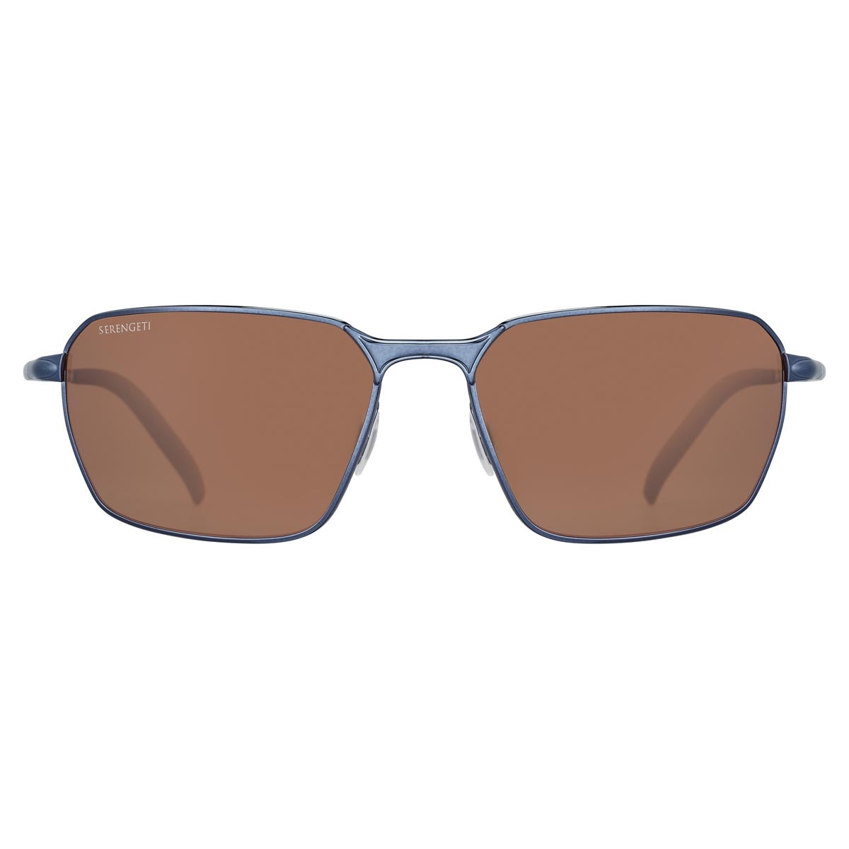 Serengeti Shelton Sunglasses  Shiny Navy Blue Medium, Large