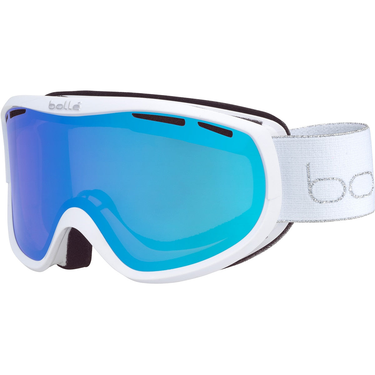 Bolle Sierra Goggles  White & Silver Shiny Small, Small-Medium One size