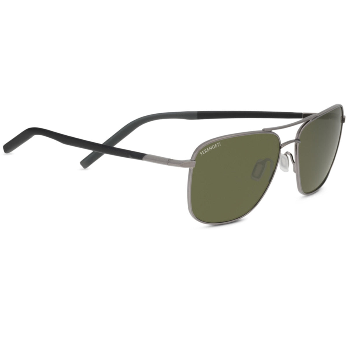 Serengeti Spello Sunglasses  Gunmetal Shiny Medium, Large