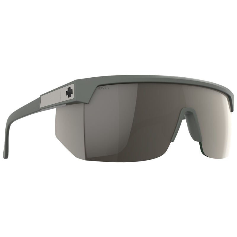 Spy Super Flynn Sunglasses  Ansi Matte Olive Green Medium-Large