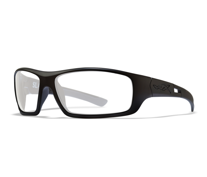 Wiley X SLAY Oval Sunglasses  Matte Black 65-16-120