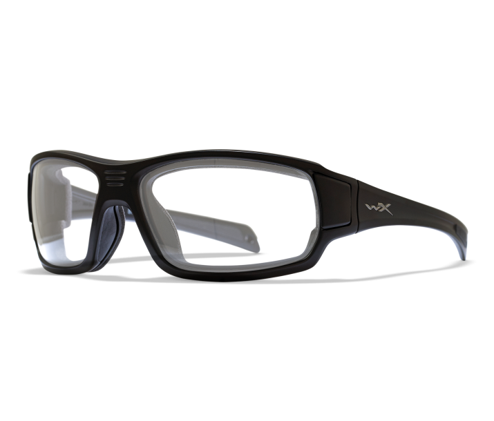 Wiley X WX BREACH Oval Sunglasses  Matte Black 63-15-115