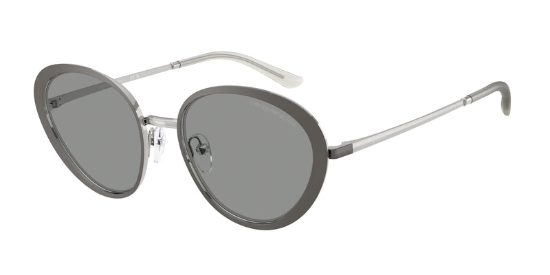 Emporio Armani EA2177 Irregular Sunglasses  3003/1-Matte Gunmetal 51-140-18 - Color Map Grey