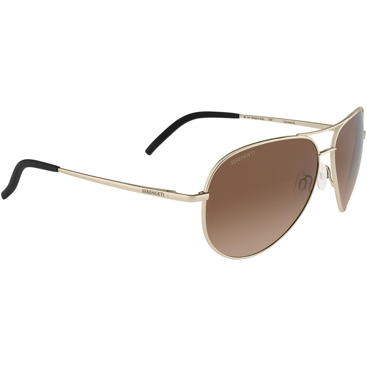 Serengeti CARRARA XL Sunglasses  Gold Extra Large