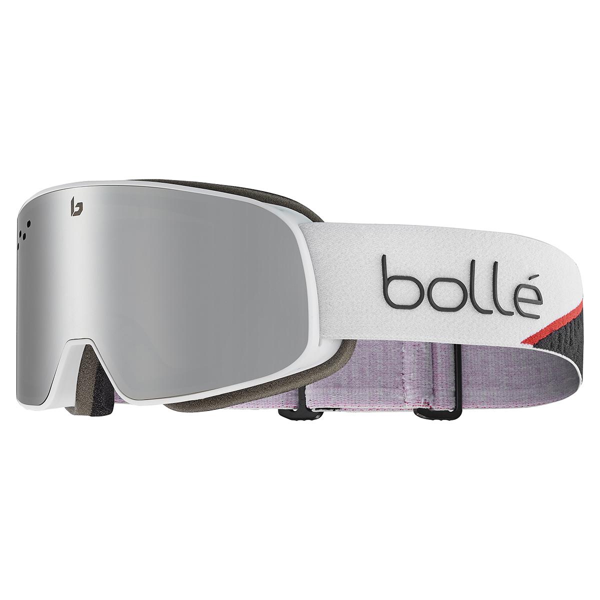 Bolle Nevada Goggles  Race White Matte Medium-Large One size