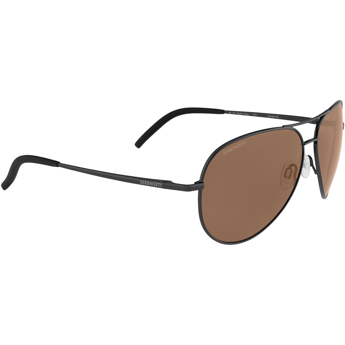 Serengeti CARRARA XL Sunglasses  Dark Gunmetal Extra Large