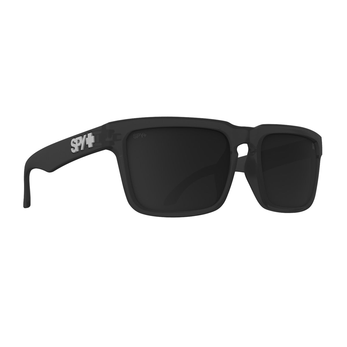 Spy Helm Sunglasses  Matte Translucent Black 57-18-140