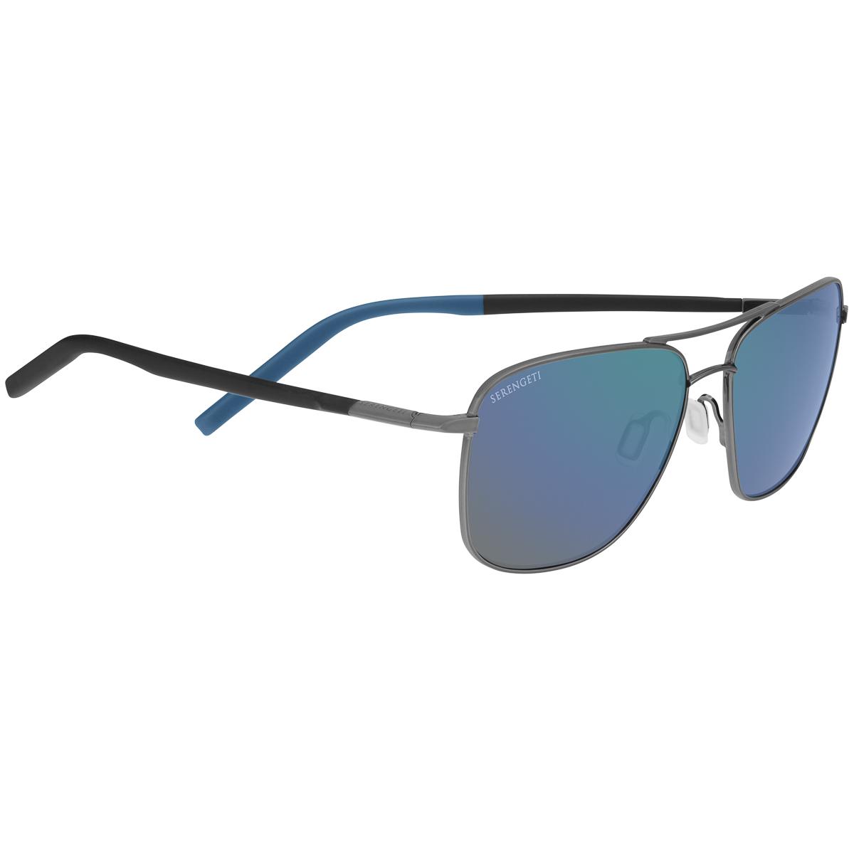 Serengeti Spello Sunglasses  Gunmetal Medium, Medium-Large, Large