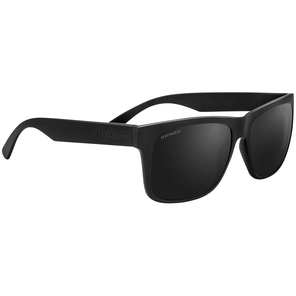 Serengeti Positano Large Sunglasses  Matte Black Large
