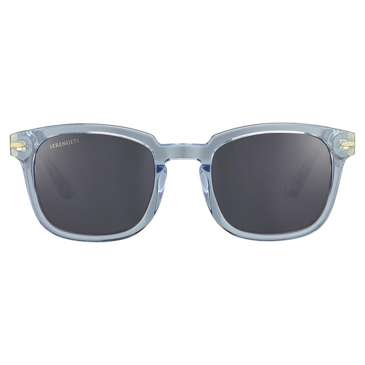 Serengeti Ethan Sunglasses  Shiny Crystal Blue Medium
