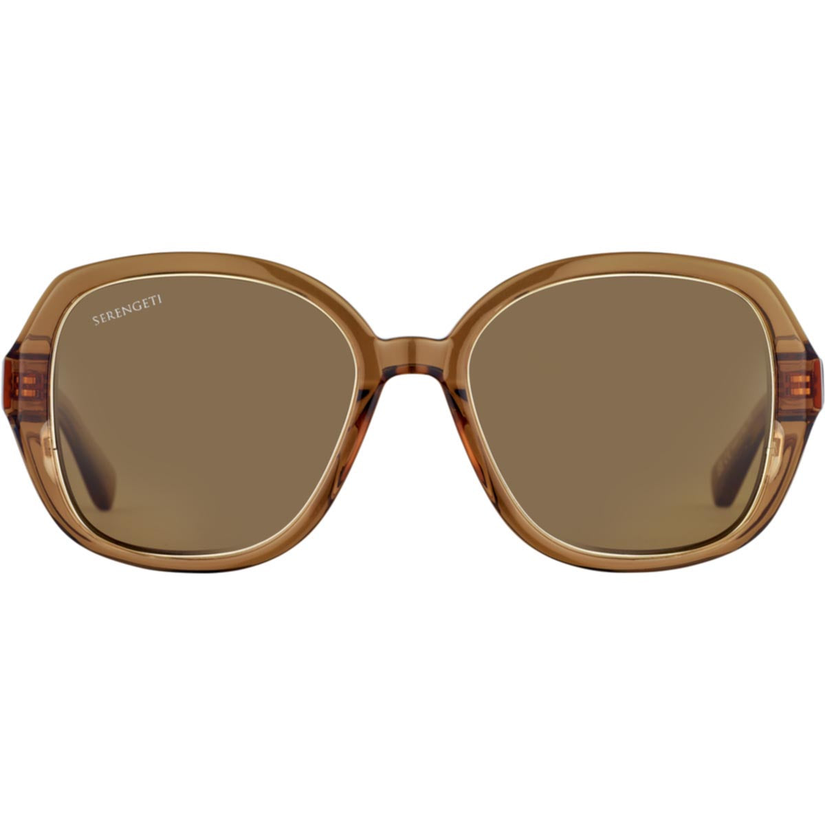 Serengeti Hayworth Sunglasses  Shiny Crystal Sand Beige Small, Medium
