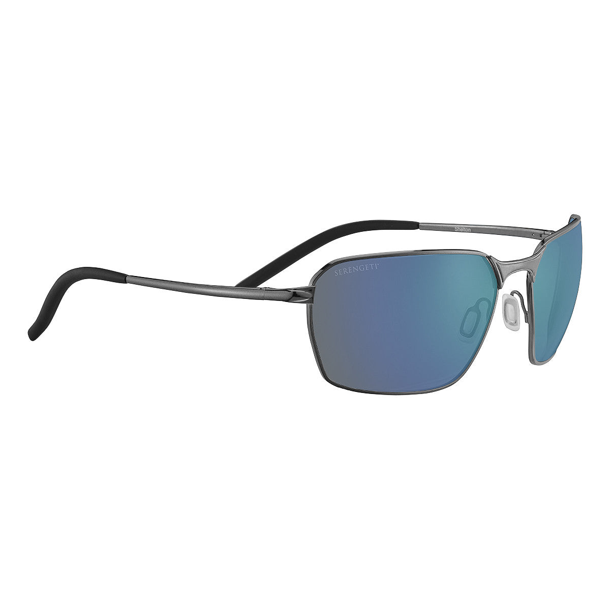 Serengeti Shelton Sunglasses  Gunmetal Medium, Medium-Large, Large