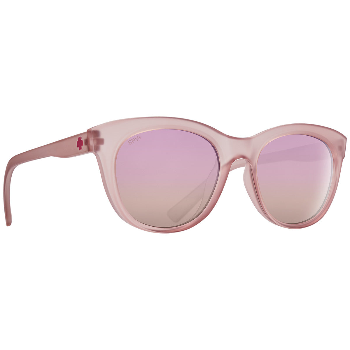 Spy BOUNDLESS Sunglasses  Matte Translucent Rose 53-19-148