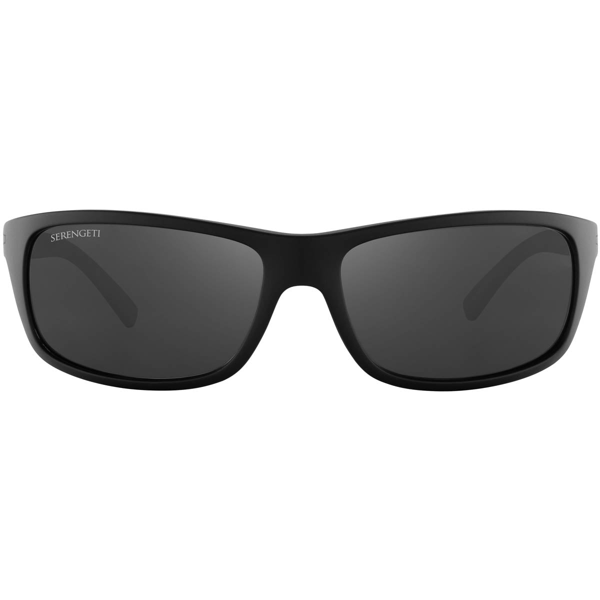 Serengeti Bormio Sunglasses  Matte Black Medium, Large