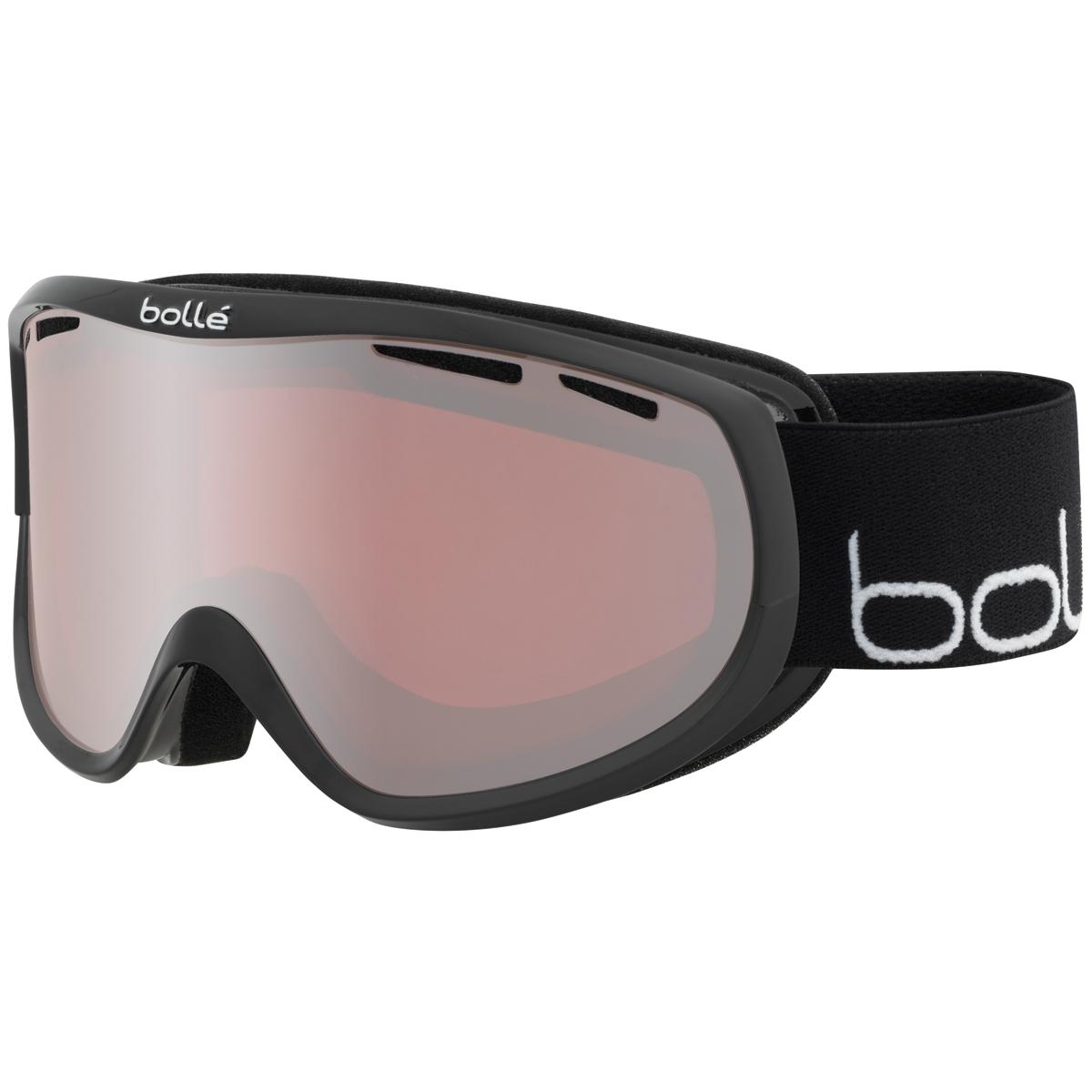 Bolle Sierra Goggles  Black & White Shiny Small, Small-Medium One size