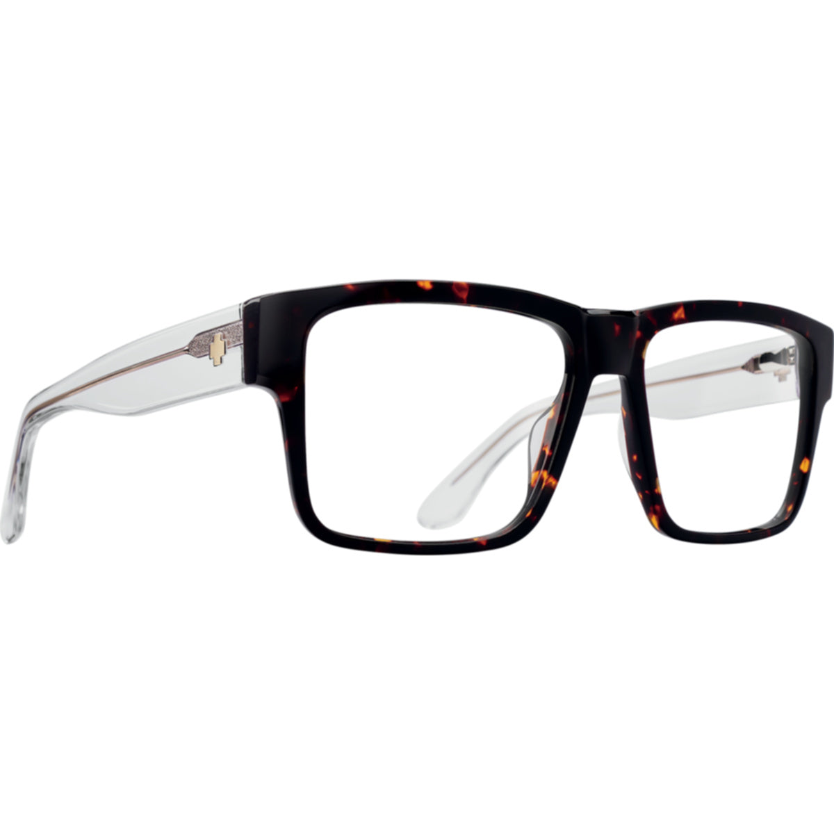 Spy CYRUS OPTICAL 60 Eyeglasses  Dark Tort Crystal Extra Large