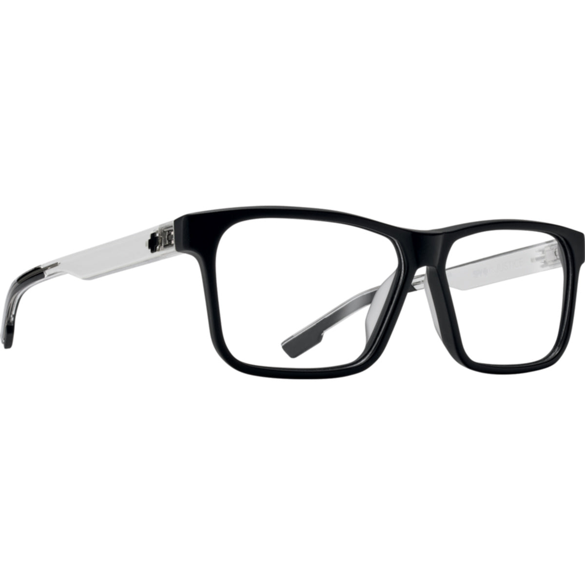 Spy JUSTICE 57 All Eyeglasses  Matte Black Medium-Large