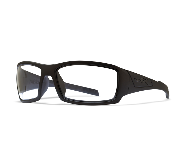 Wiley X WX TWISTED Oval Sunglasses  Matte Black 65-17-125