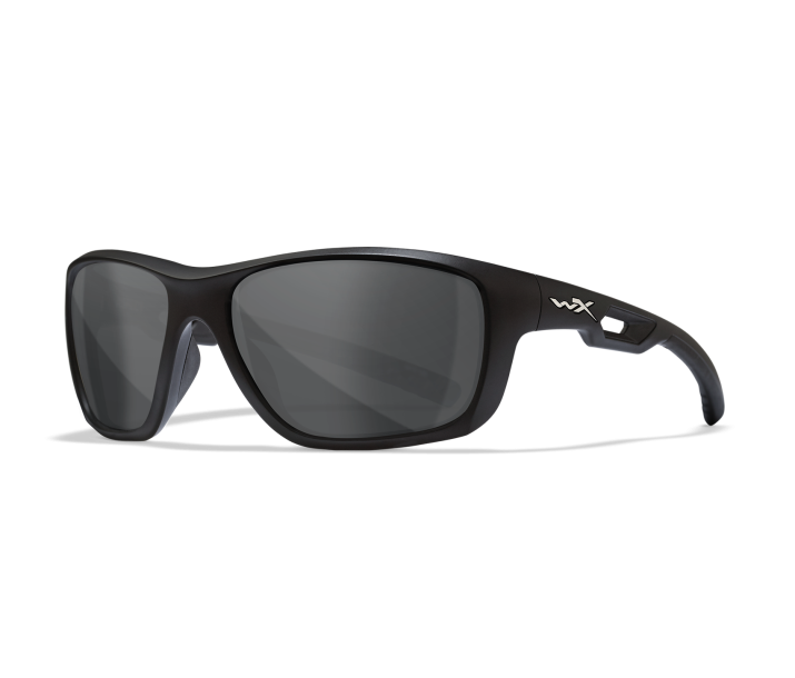 Wiley X WX ASPECT Oval Sunglasses  Matte Black 60-18-130