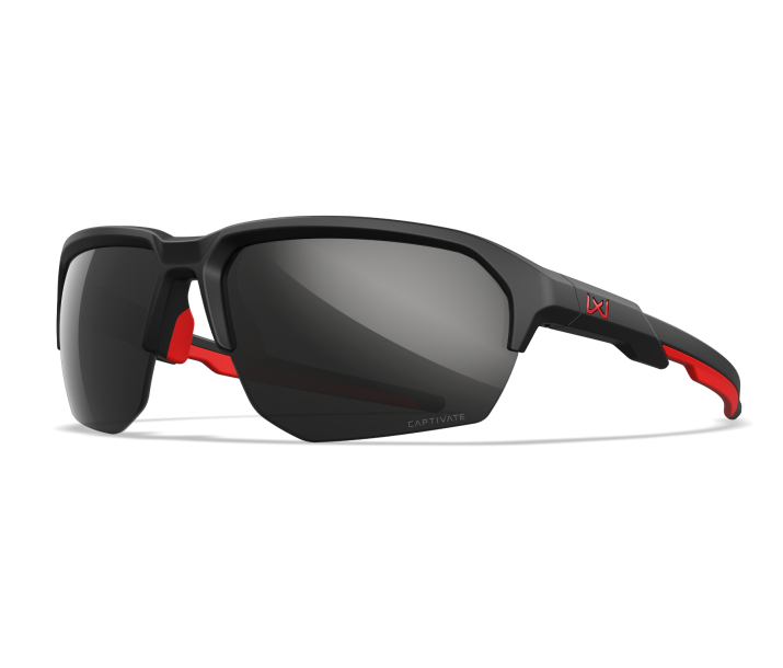 Wiley X WX JAKL Semi Rimless Sunglasses  Matte Black (american Sniper) 67-8-132