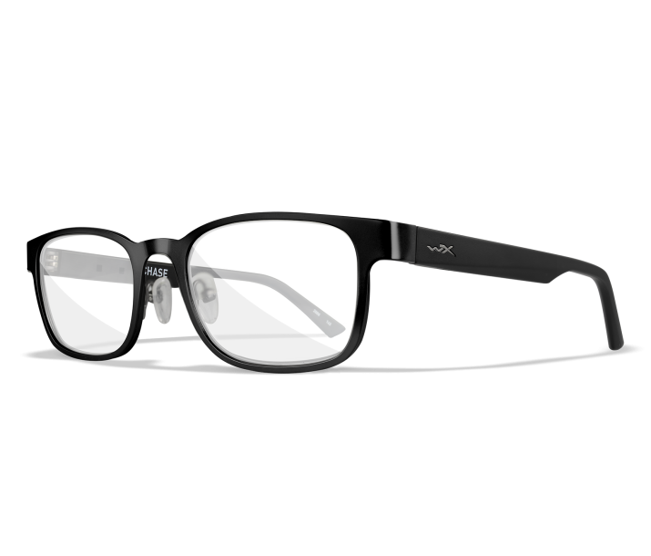 Wiley X WX CHASE Full Rim Eyeglasses  Matte Black 53-18-145