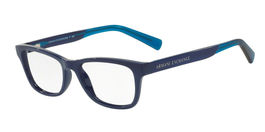 Exchange Armani AX3030 Cat Eye Eyeglasses  8187-BLUE 52-16-140 - Color Map blue