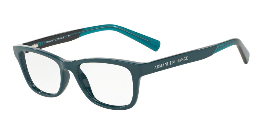 Exchange Armani AX3030 Cat Eye Eyeglasses  8188-DEEP POND 52-16-140 - Color Map green