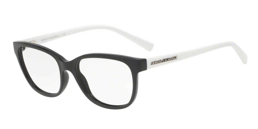 Exchange Armani AX3037 Cat Eye Eyeglasses  8204-BLACK 53-17-140 - Color Map black