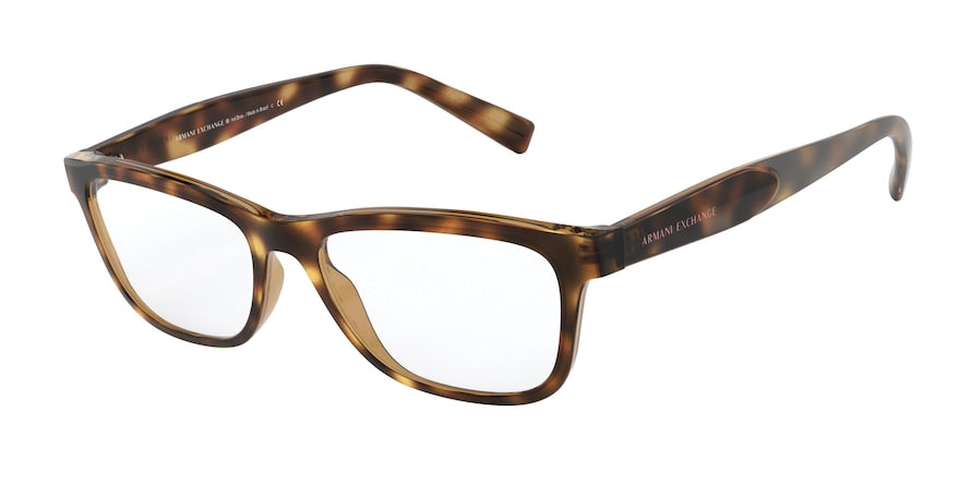 Exchange Armani AX3068F Cat Eye Eyeglasses  8037-HAVANA 52-16-140 - Color Map havana