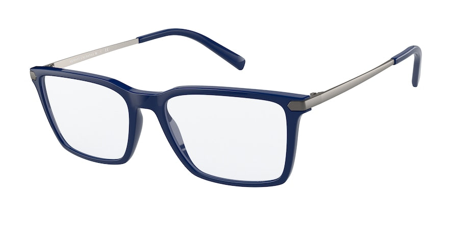 Exchange Armani AX3077F Rectangle Eyeglasses  8212-BLUE 54-17-145 - Color Map blue