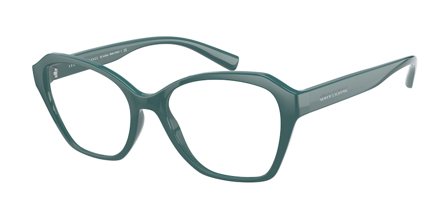 Exchange Armani AX3080 Irregular Eyeglasses  8212-LIGHT BLUE 52-17-140 - Color Map light blue