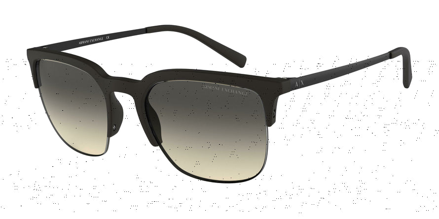 Exchange Armani AX4081S Phantos Sunglasses  8029L7-MATTE BLACK 54-21-145 - Color Map black