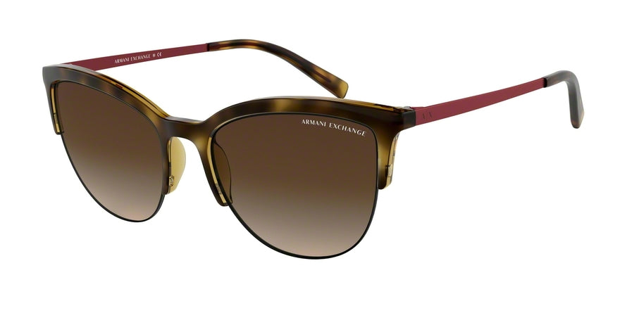 Exchange Armani AX4083S Phantos Sunglasses  803713-HAVANA 54-19-140 - Color Map havana