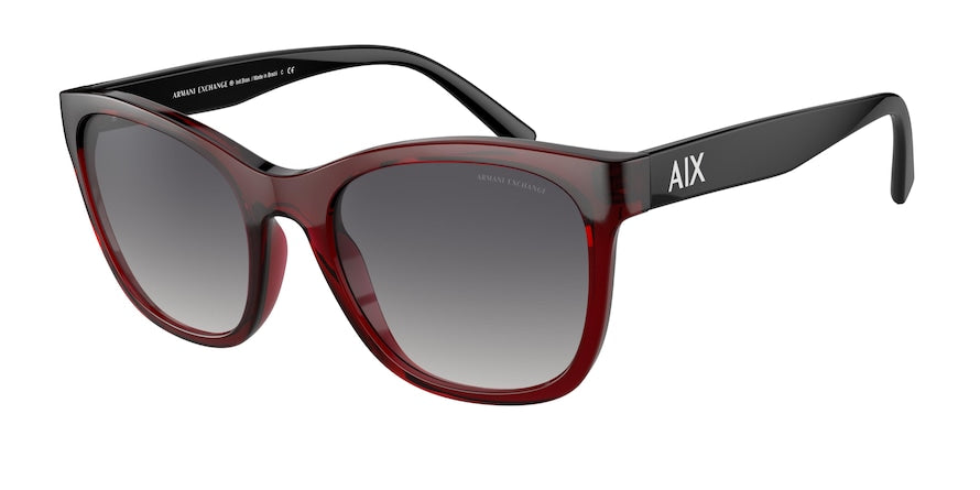 Exchange Armani AX4105S Phantos Sunglasses  82985G-SHINY BORDEAUX 54-20-140 - Color Map bordeaux