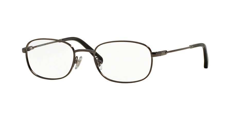 Brooks Brothers BB1014 BB1014 Rectangle Eyeglasses  1567-GUNMETAL 50-19-145 - Color Map gunmetal