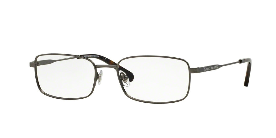 Brooks Brothers BB1037T Rectangle Eyeglasses  1511T-DK GUNMETAL 53-17-140 - Color Map gunmetal