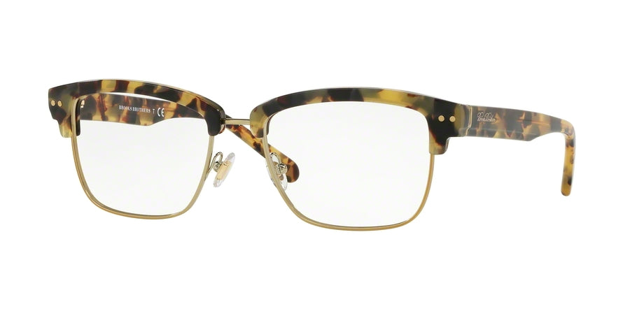 Brooks Brothers BB1058 Rectangle Eyeglasses  6052-RETRO TORTOISE 55-18-140 - Color Map tortoise