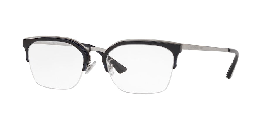 Brooks Brothers BB1069 Rectangle Eyeglasses  1002-MATTE SILVER 54-19-145 - Color Map silver