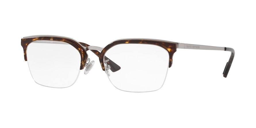 Brooks Brothers BB1069 Rectangle Eyeglasses  1003-MATTE SILVER 54-19-145 - Color Map silver