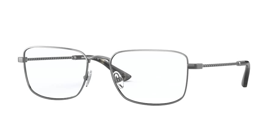 Brooks Brothers BB1077 Rectangle Eyeglasses  1561-ANTIQUE SILVER 56-18-150 - Color Map silver