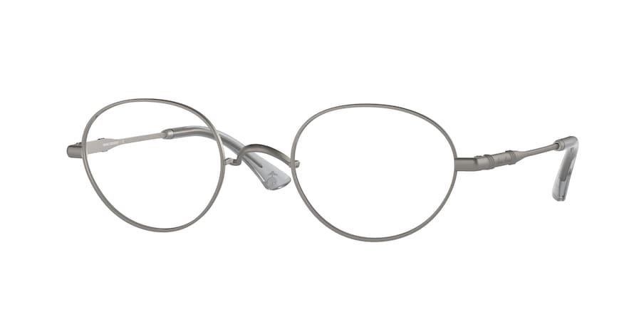 Brooks Brothers BB1091 Oval Eyeglasses  1644-MATTE GUNMETAL 50-23-145 - Color Map gunmetal