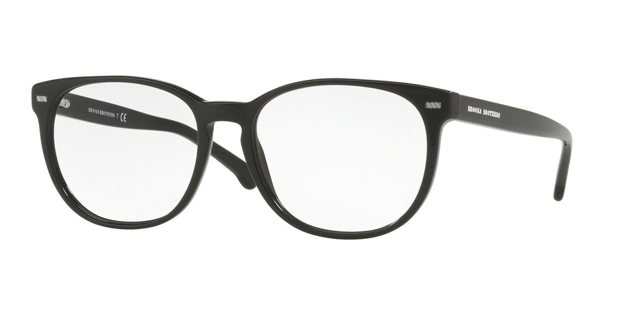 Brooks Brothers BB2038 Square Eyeglasses  6000-BLACK 57-18-145 - Color Map black