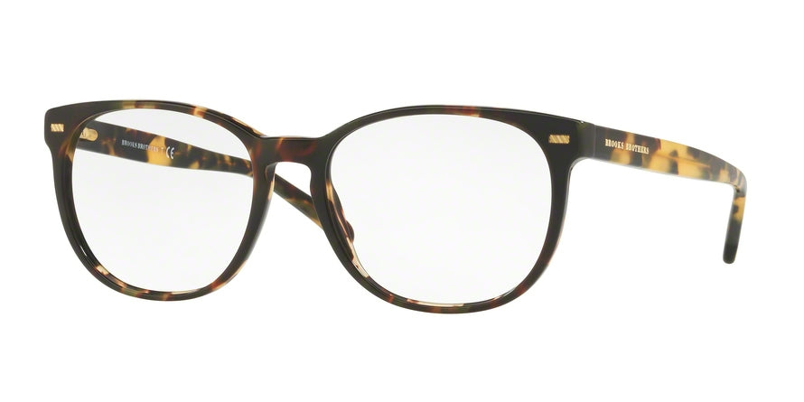 Brooks Brothers BB2038 Square Eyeglasses  6052-RETRO TORTOISE 57-18-145 - Color Map havana
