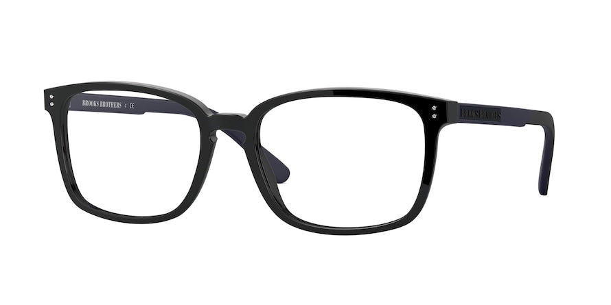 Brooks Brothers BB2044 Pillow Eyeglasses  6000-MATTE BLACK 56-18-145 - Color Map black