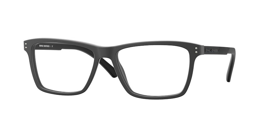 Brooks Brothers BB2048 Rectangle Eyeglasses  6035-DARK GRAY 56-16-145 - Color Map grey