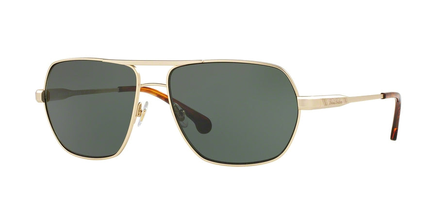 Brooks Brothers BB4041S Pilot Sunglasses  117271-GOLD 59-15-140 - Color Map gold