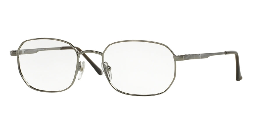 Brooks Brothers BB222 Square Eyeglasses  1150-GUNMETAL 52-19-135 - Color Map gunmetal