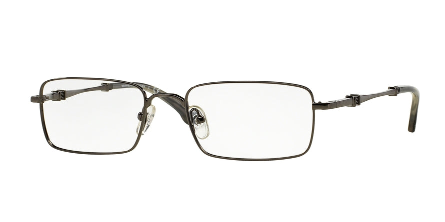 Brooks Brothers BB465 Rectangle Eyeglasses  1150-GUNMETAL 53-18-140 - Color Map gunmetal