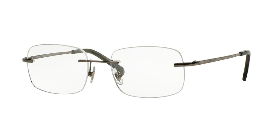 Brooks Brothers BB 495T BB495T Rectangle Eyeglasses  1507T-GUNMETAL 54-18-140 - Color Map gunmetal