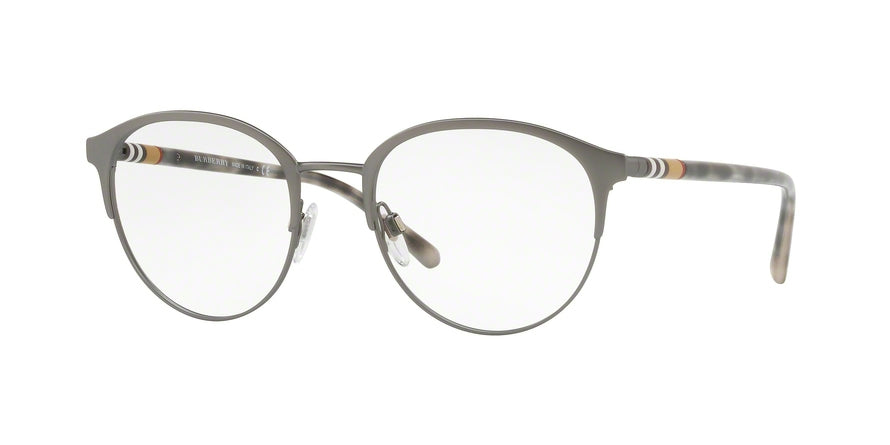 Burberry BE1318 Phantos Eyeglasses  1014-MATTE GUNMETAL 51-19-145 - Color Map gunmetal